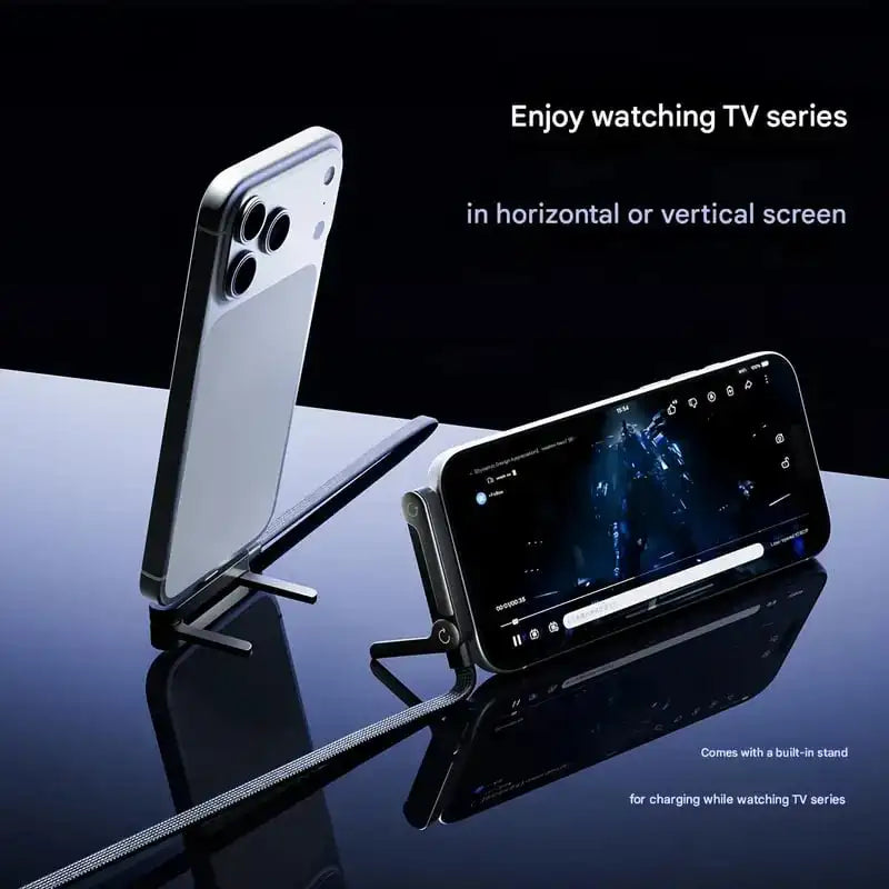 2in1 Invisible Holder Charger Cable