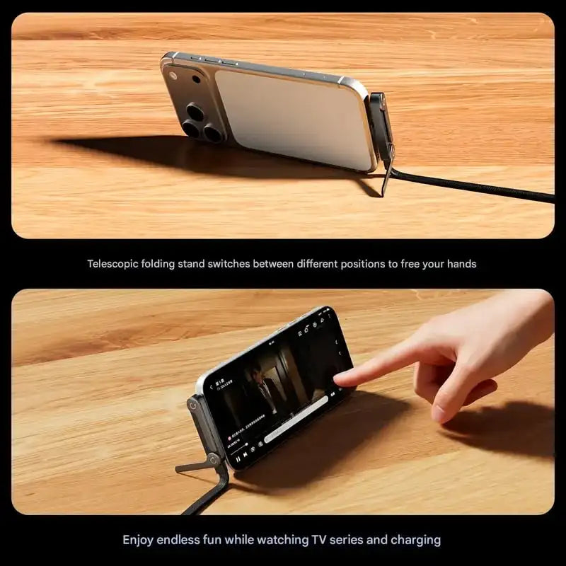 2in1 Invisible Holder Charger Cable